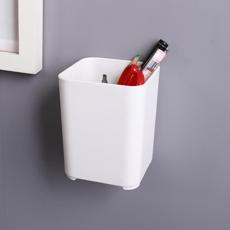 Small pen holder Nordic personality creative simple pen holder trendy ins office desk wall debris storage box 2
