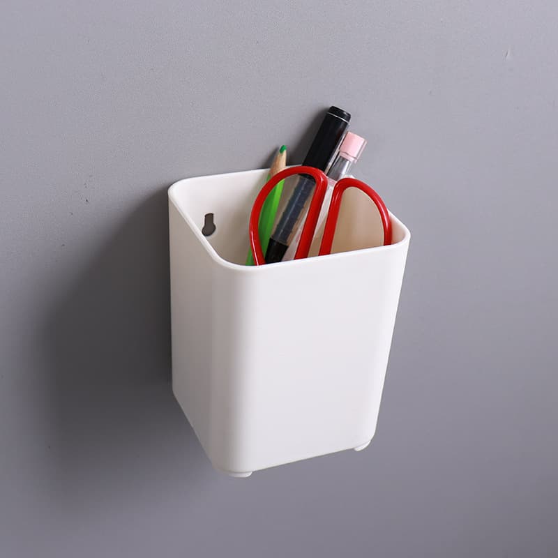 Small pen holder Nordic personality creative simple pen holder trendy ins office desk wall debris storage box 4