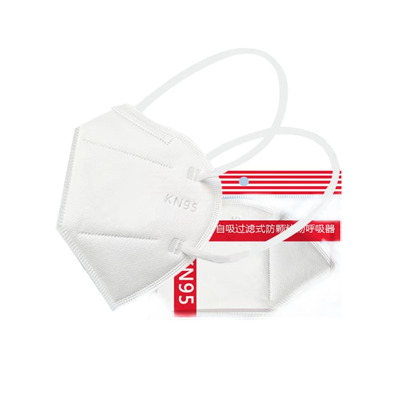 kn95 mask head-mounted disposable mask with dissolving cloth mask protective disposable mask civilian n95 mask wholesale 6