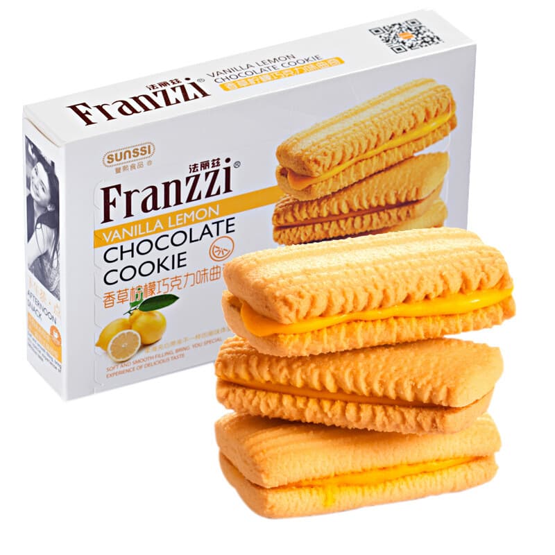 Fariz Internet celebrity delicious snack gift package matcha sandwich biscuits cookies snacks snacks snacks wholesale 5