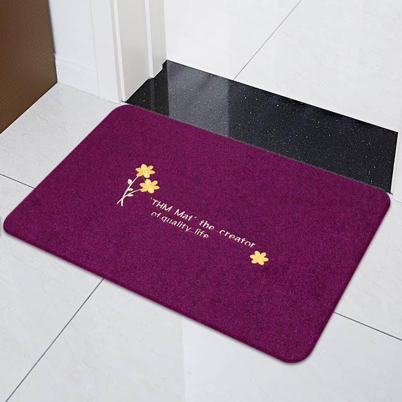 One-piece drop-shipping entrance floor mats, door mats, door outdoor carpets, home kitchen, bathroom, toilet floor mats 10