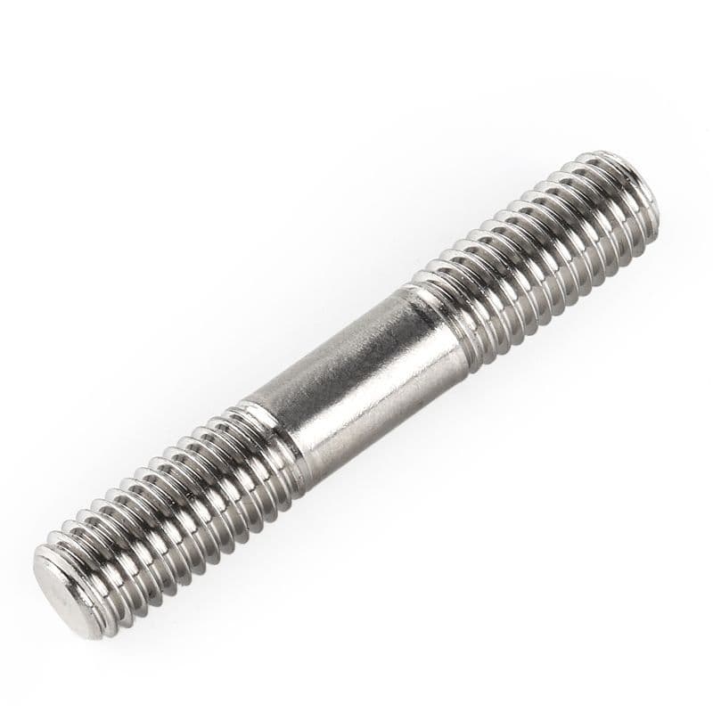 M2-M12 304 stainless steel double-headed bolt screws/studs with equal thread length/double-ended screw rod *20-500 6