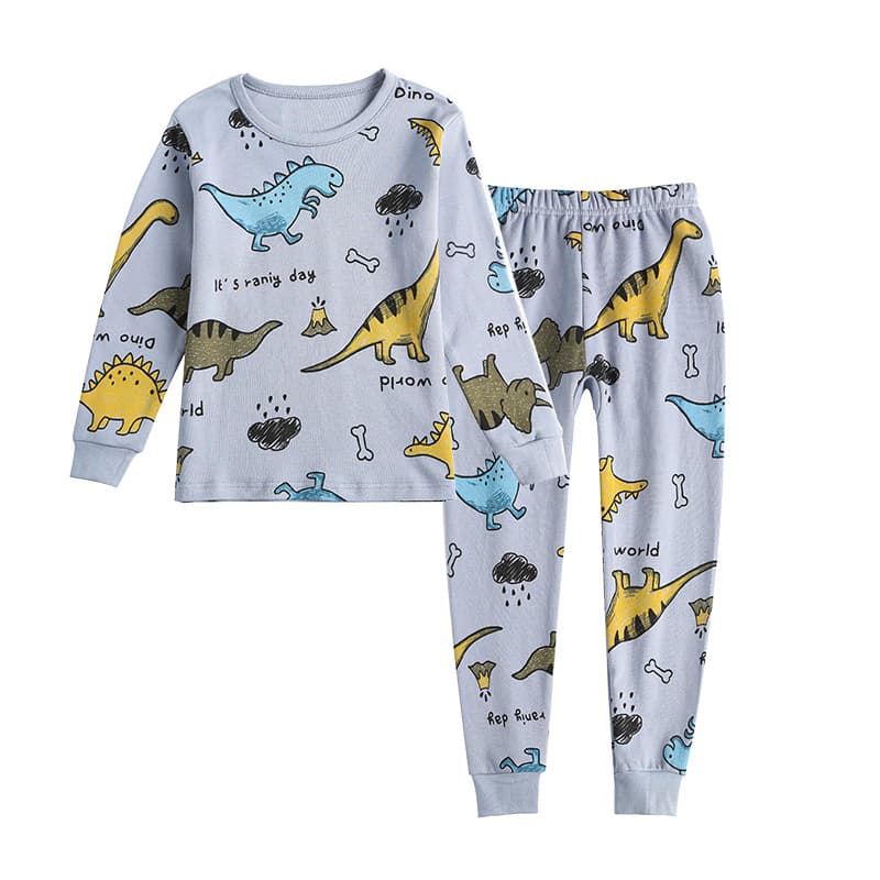 Children's autumn clothing set, pure cotton, boys and girls, autumn pants, thermal underwear, cotton baby base layer, pajamas, cotton sweater 6
