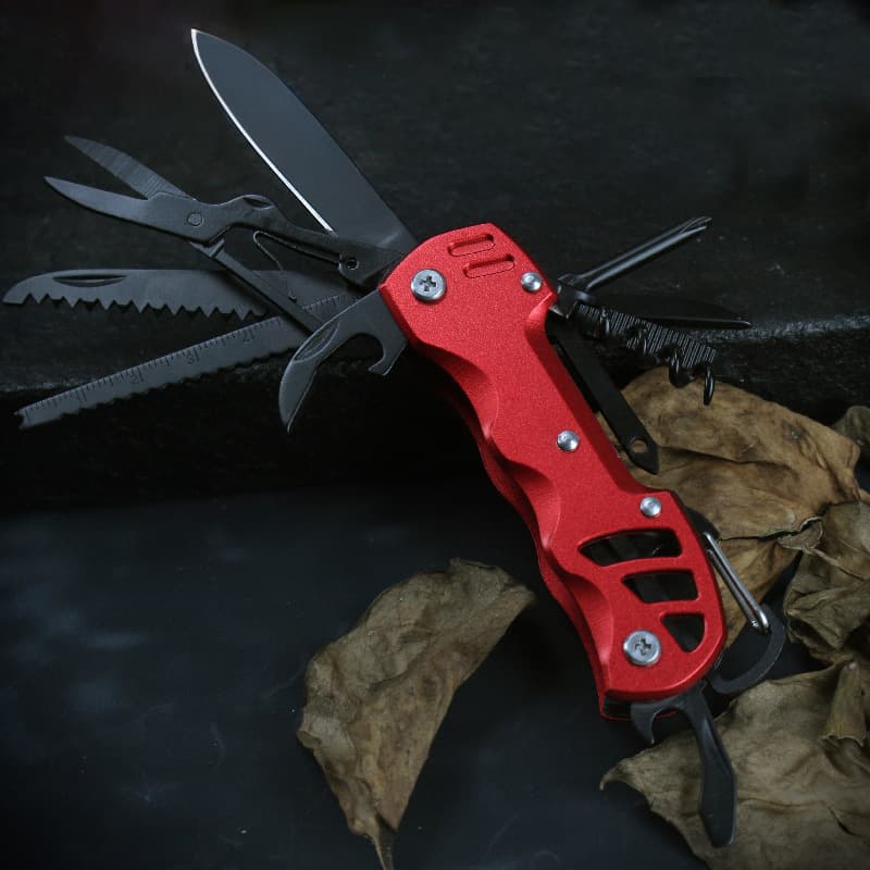 Small Knife Spot Knife EDC Multifunctional Combination Tool Military Knife Stainless Steel Folding Outdoor Knife Emergency Tool 9