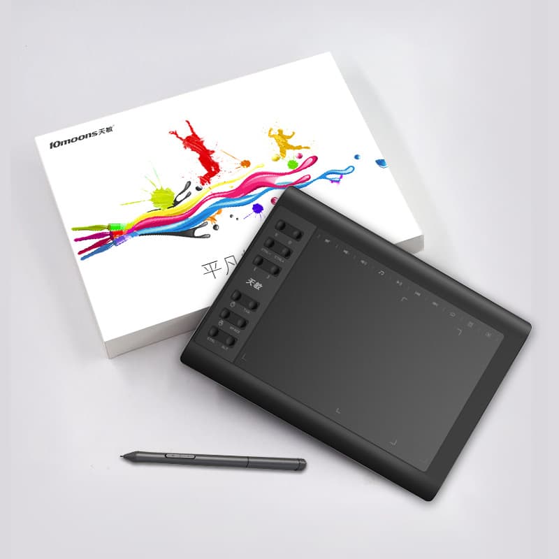 Factory direct supply Tianmin G10 digital tablet can be connected to mobile phone hand-drawing tablet computer painting drawing tablet online class handwriting tablet 3