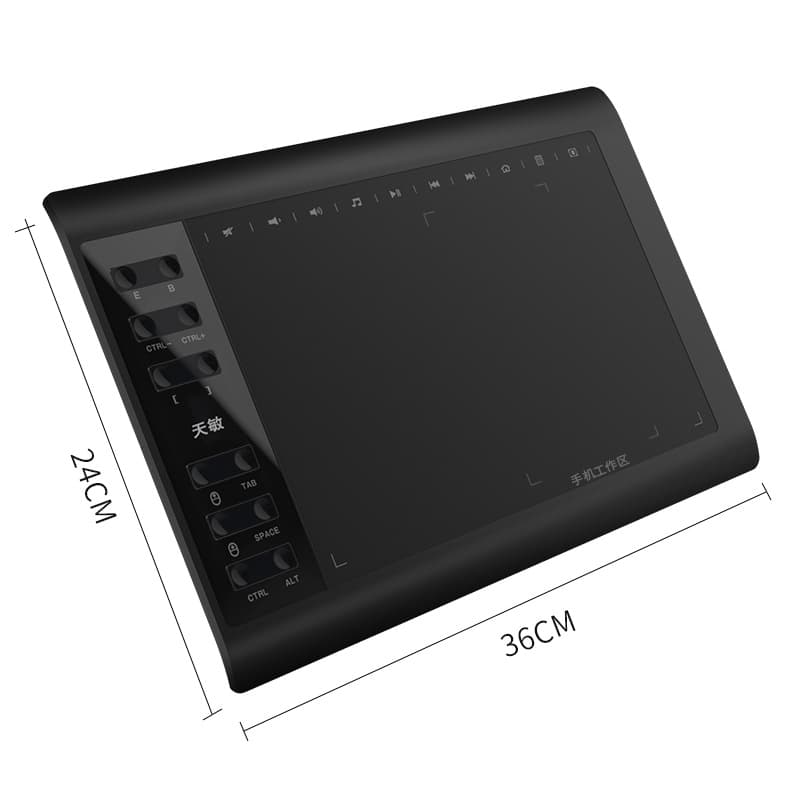 Factory direct supply Tianmin G10 digital tablet can be connected to mobile phone hand-drawing tablet computer painting drawing tablet online class handwriting tablet 4