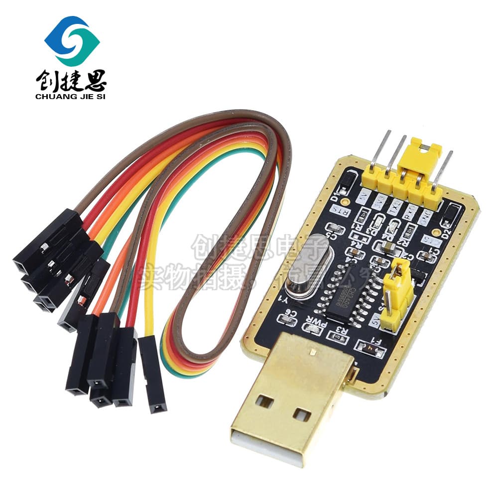USB to TTL CH340G module STC microcontroller download line brush machine board USB to serial port CH340T module 4