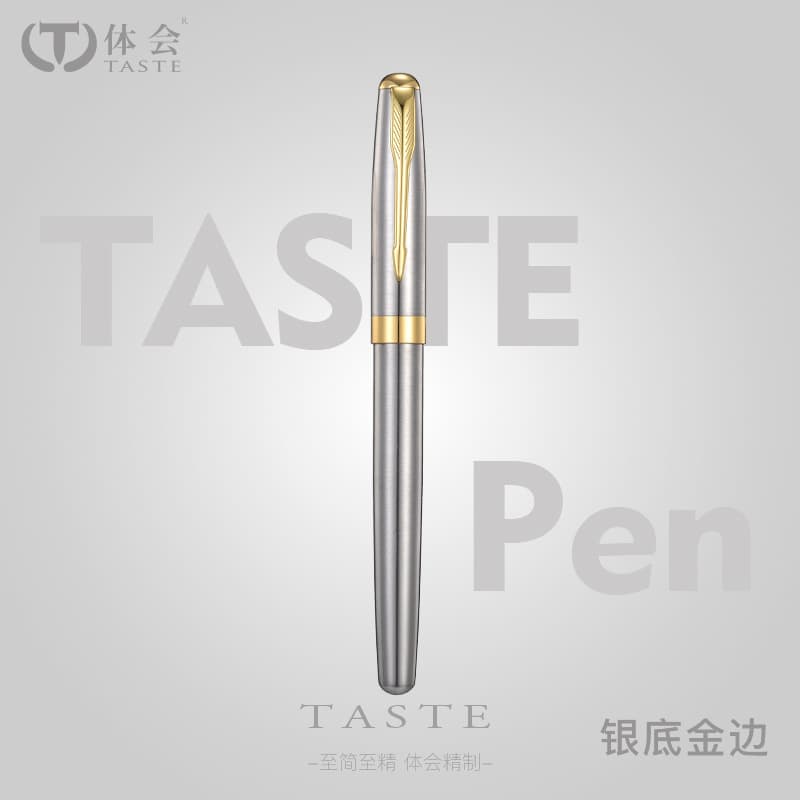 High-end business high-end metal signature pen neutral ballpoint pen ballpoint pen gift water pen lettering gift box set 8
