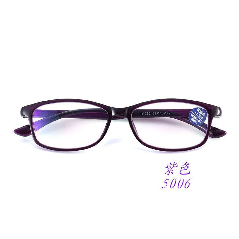 TR5003TR5002 resin TR905006 anti-blue light reading glasses, lightweight and comfortable, filmed reading glasses are fashionable 5