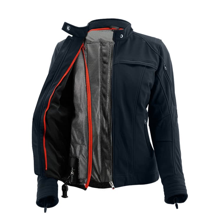 DUHAN women's motorcycle riding clothing airbag protective jacket women's anti-fall protective equipment 5