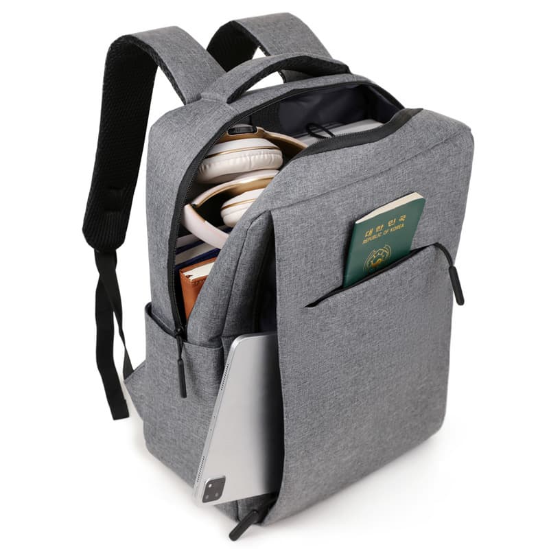 Business backpack, men's computer bag, multifunctional backpack, large capacity travel bag, thickened backpack, gift printed logo 4
