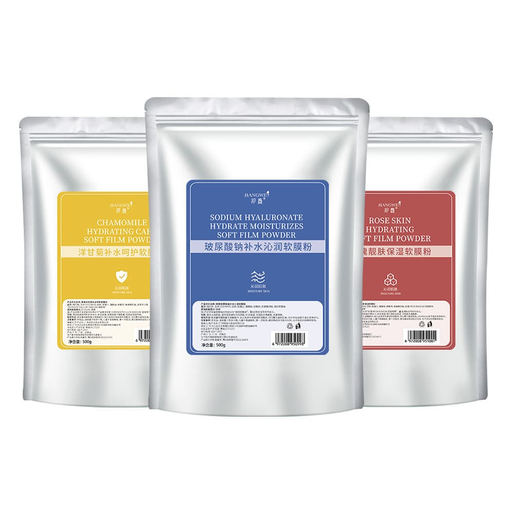 Bangwei Beauty Salon Soft Mask Powder Hydrating, Moisturizing, Oil Control, Fading Acne Marks, Centella Asiatica Soft Mask Powder, Application Mask 6