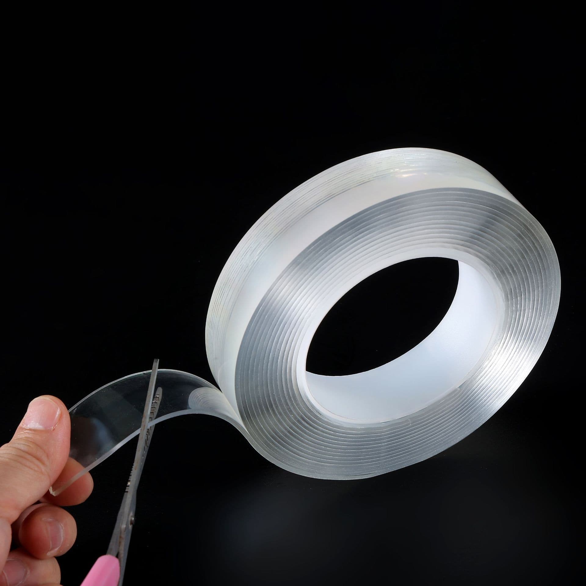 Wholesale independently packaged acrylic Internet celebrity magic washable strong glue traceless double-sided nano double-sided adhesive tape 4