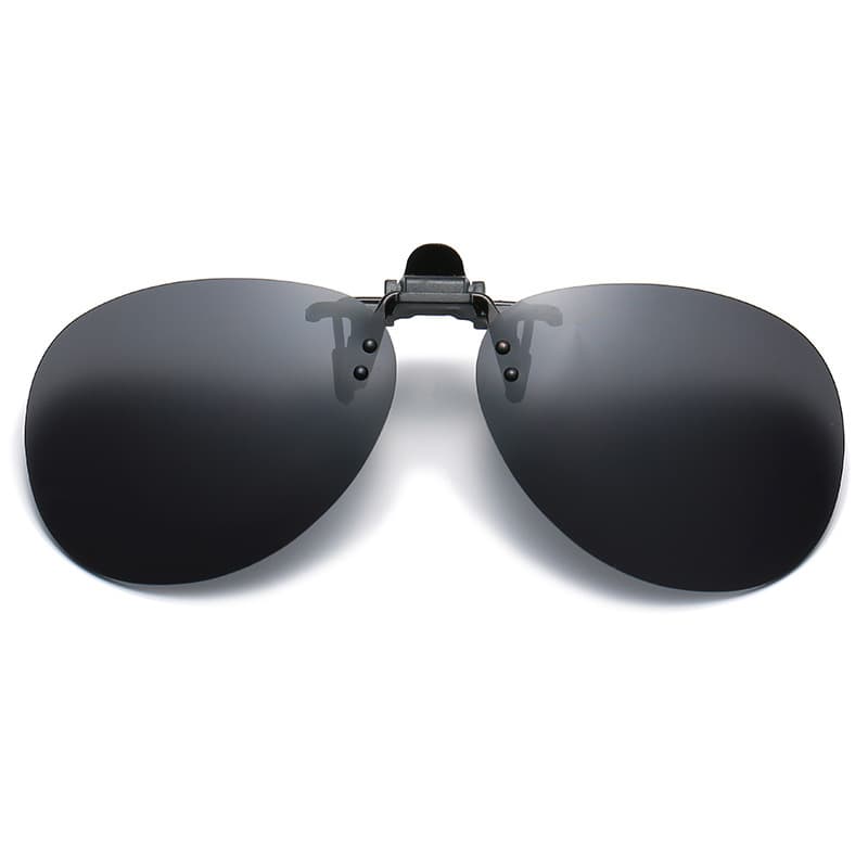 Explosion-proof toad sunglasses clip driver sunglasses night vision goggles can flip up myopia glasses clips 4