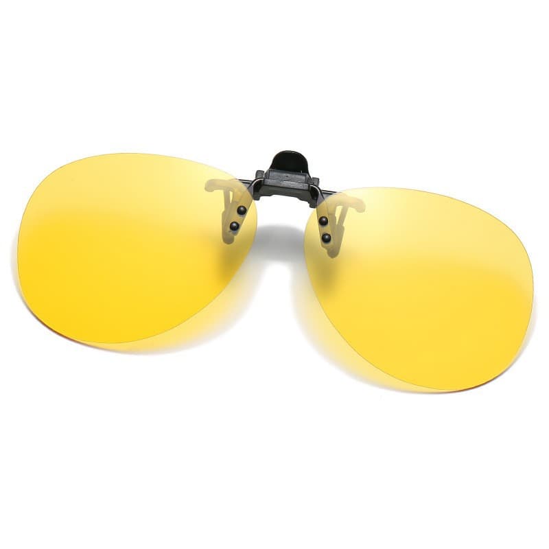 Explosion-proof toad sunglasses clip driver sunglasses night vision goggles can flip up myopia glasses clips 10