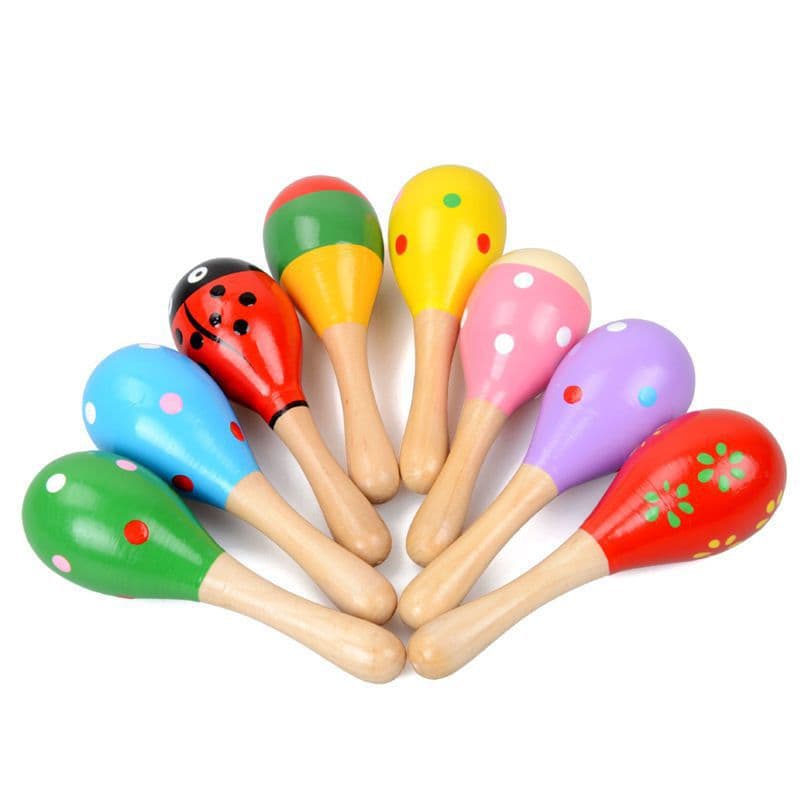 Baby hand rattle toy rattle educational early education 3-6-12 baby 0 to 1 year old toddler newborn boy and girl 3