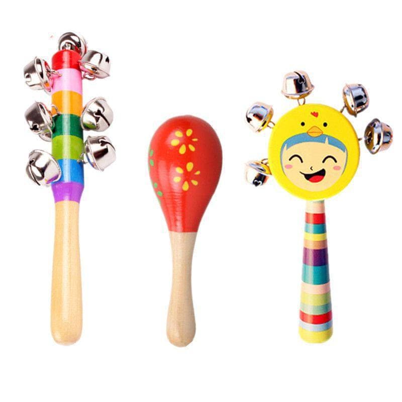 Baby hand rattle toy rattle educational early education 3-6-12 baby 0 to 1 year old toddler newborn boy and girl 8
