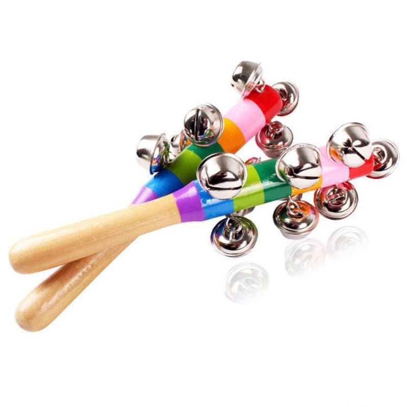 Baby hand rattle toy rattle educational early education 3-6-12 baby 0 to 1 year old toddler newborn boy and girl 9