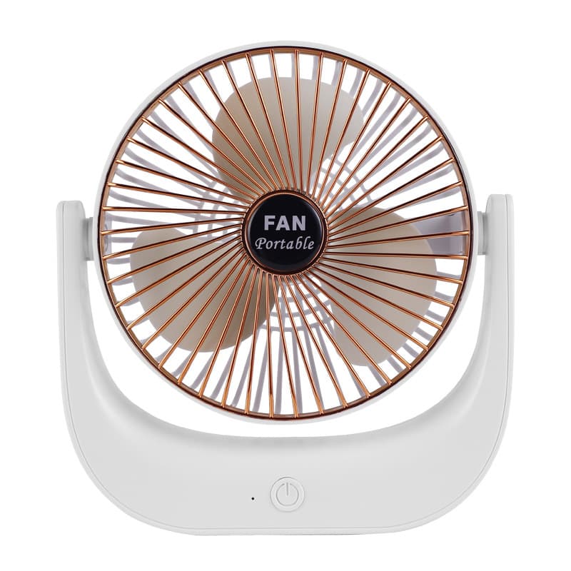 New desktop desktop electric fan USB charging mini fan student dormitory office portable table fan 6