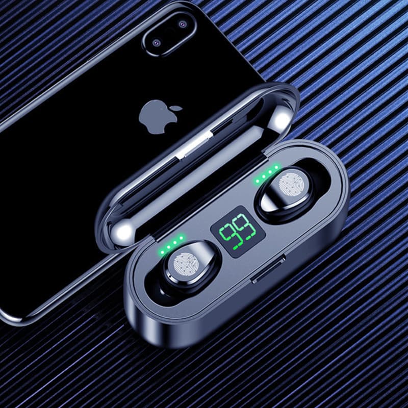 Cross-border F9 Bluetooth headset wireless S90 ultra-long battery life screen noise reduction in-ear electronic product stereo 1