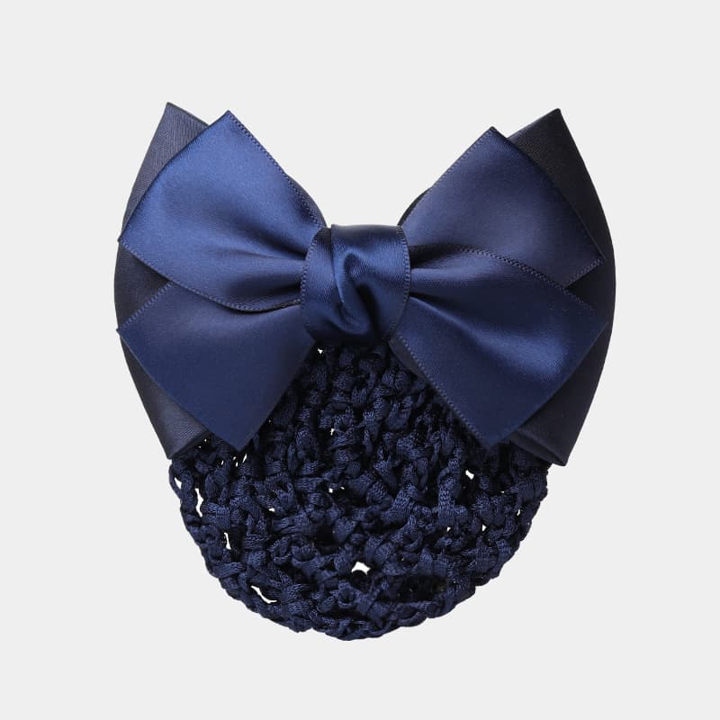 Hotel waiter headdress Korean version Telecom mobile stewardess nurse bank online flower work uniform hair net pocket headdress 2