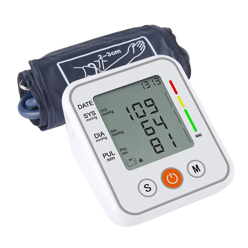 FDA certified arm type human voice broadcast blood pressure monitor home blood pressure measuring instrument foreign trade blood pressure instrument cross-border 5