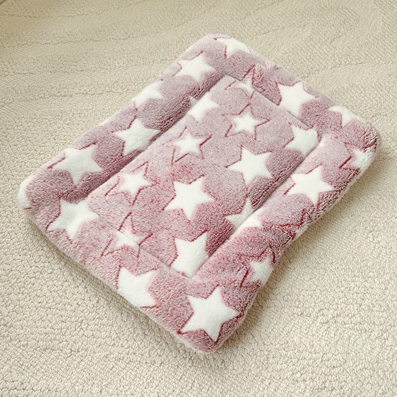 Pet mat, thickened warm fur blanket, cotton pad, kennel sleeping mat, cat quilt, dog supplies 10