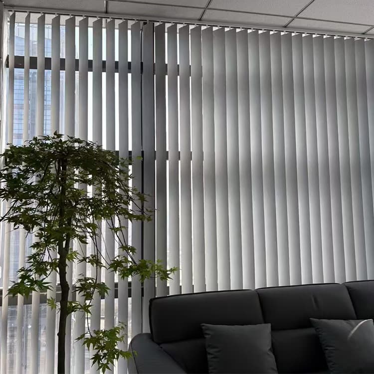 Suzhou manufacturer fantasy vertical vertical blinds sunshade and heat insulation partition curtains balcony living room office blinds 2