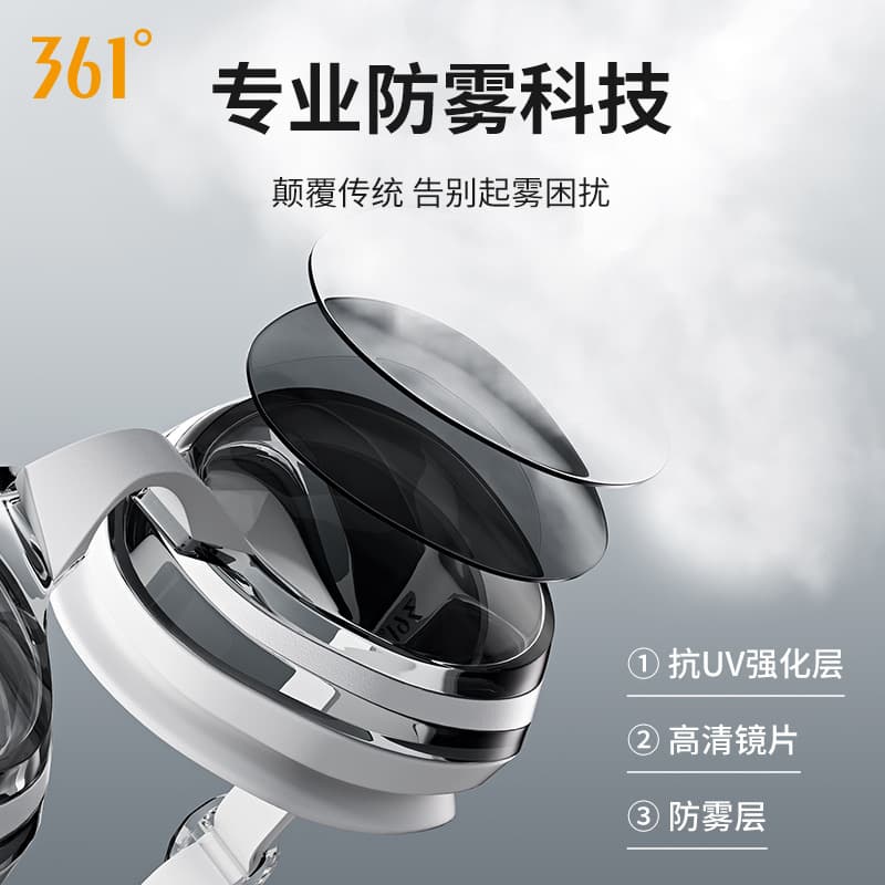Men's and women's adult goggles HD waterproof anti-fog swimming goggles swimming pool goggles swimming pool equipment 4