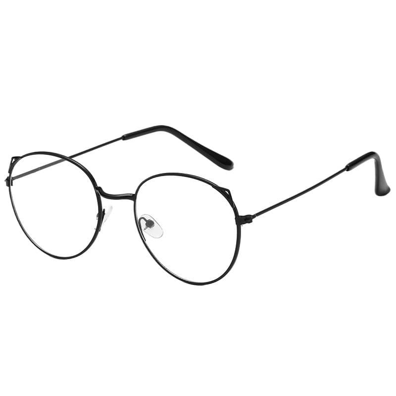 New personalized trendy cat ears flat mirror for girls, cute anti-blue light glasses for myopia manufacturers wholesale 6