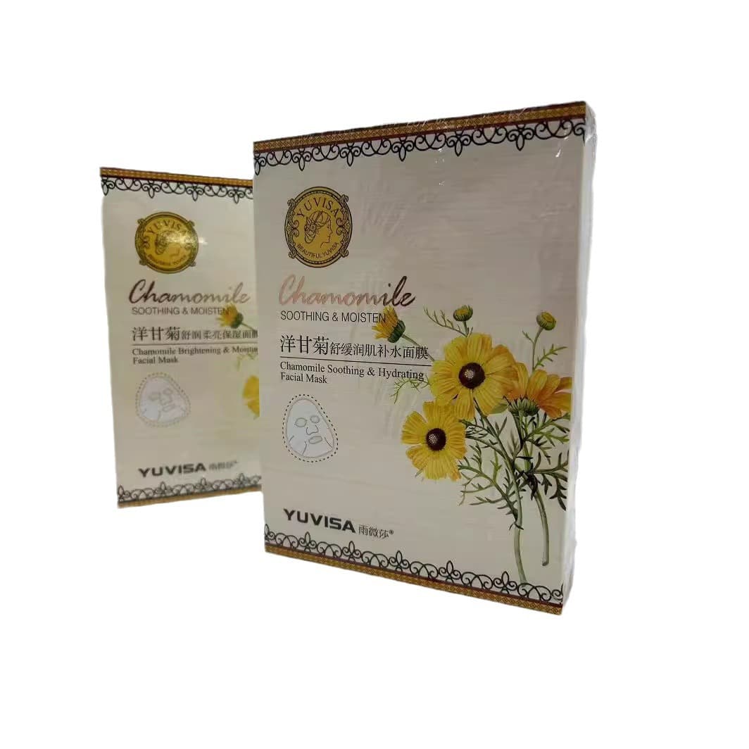 Yuweisha Chamomile Soothing, Soothing and Brightening Moisturizing Mask 10 pieces 6