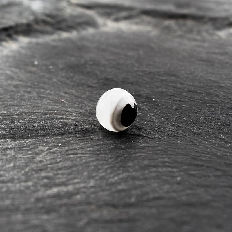 Aohu Luya fish eye bead Texas fishing group bullet lead bean 50 mixed color Luya simulation fake bait accessories 4