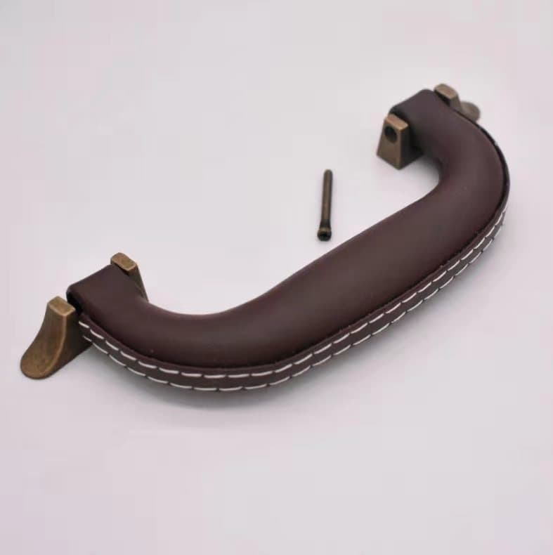 Factory direct sales luggage bag accessories plastic handle plastic handle external suitcase handle leather 5