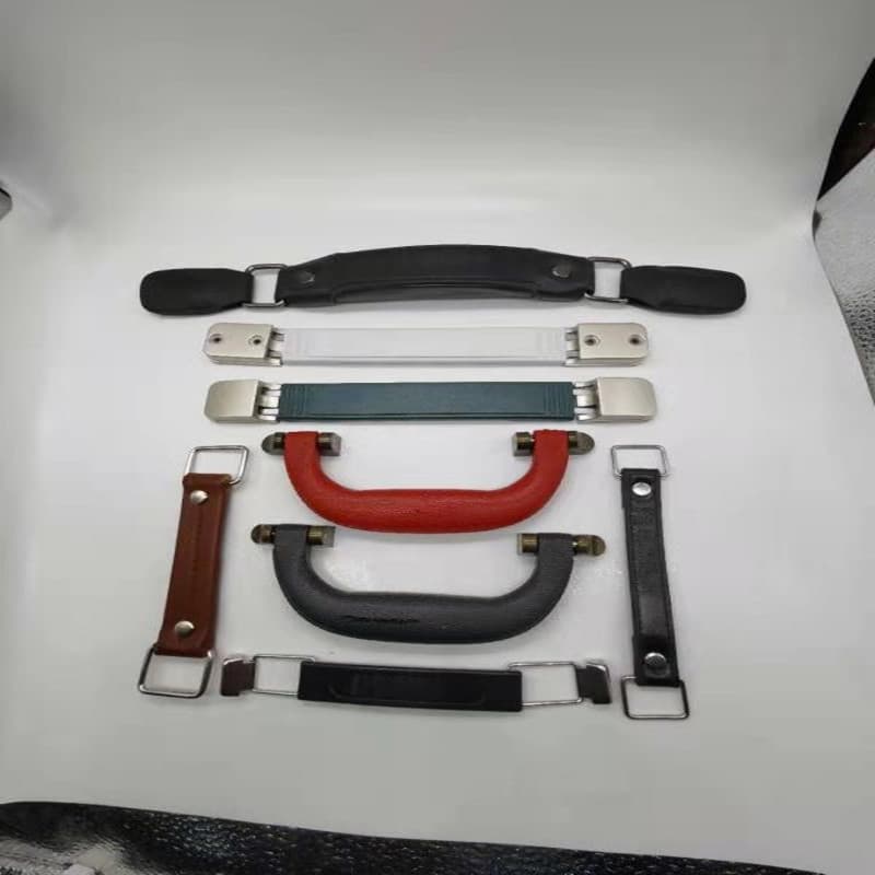 Factory direct sales luggage bag accessories plastic handle plastic handle external suitcase handle leather 7