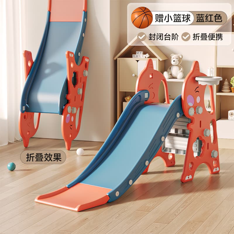 Slide children's indoor home baby slide small kindergarten child baby small slide playground toy 8