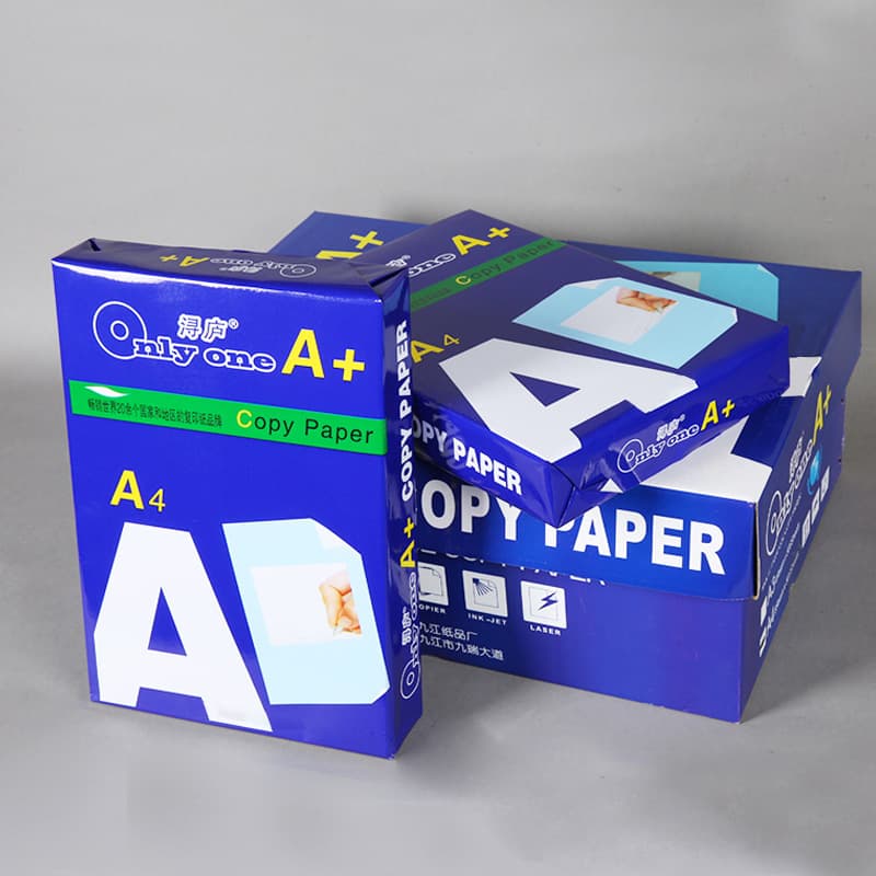 Dongxin A4 copy white paper 70g80g office printing paper draft paper 100 sheets a4 simple packaging Jiujiang wholesale 4