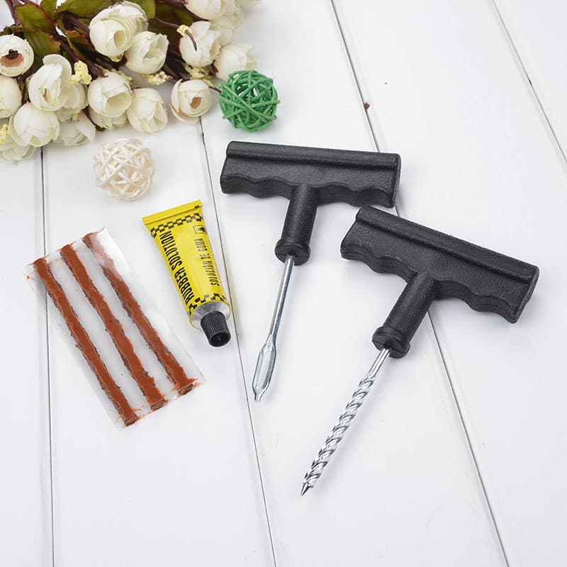6-piece quick tire repair tool set, emergency repair tool set, car tire repair tool, motorcycle battery car tire repair tool 5