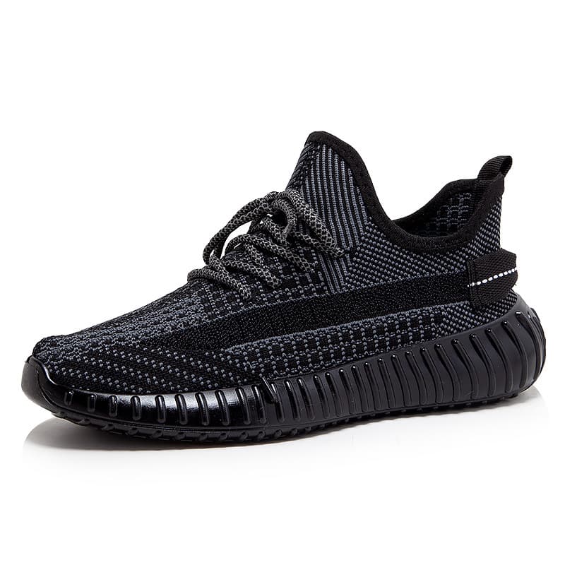 Large size coconut shoes factory direct sales for men and women, autumn breathable men's basic versatile fly-knit sports and casual shoes 6