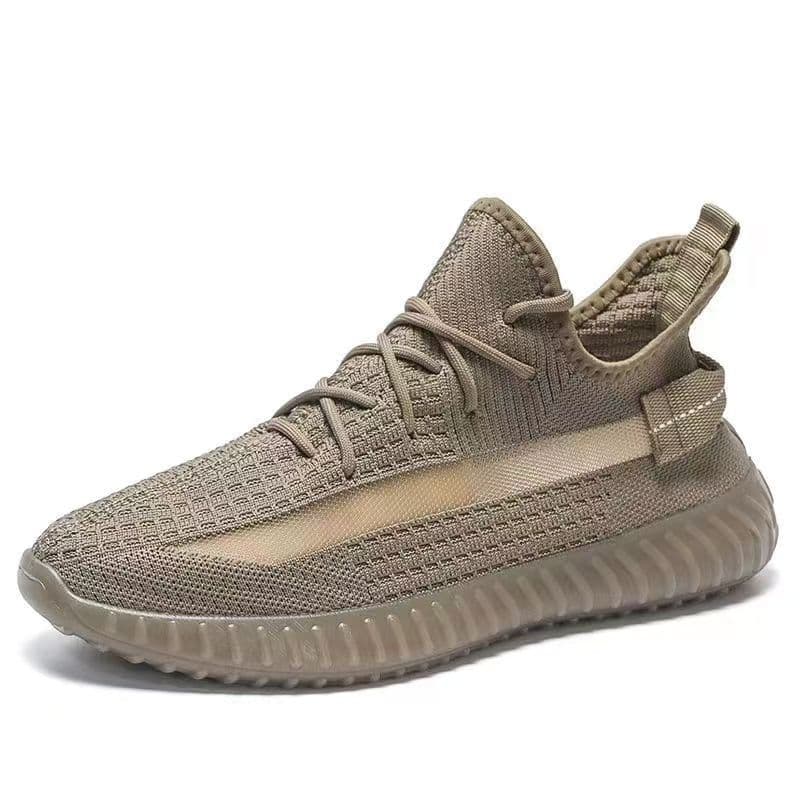 Large size coconut shoes factory direct sales for men and women, autumn breathable men's basic versatile fly-knit sports and casual shoes 7