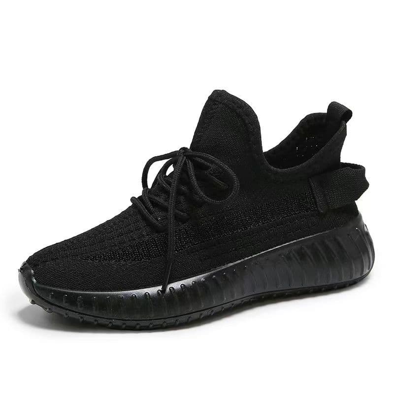 Large size coconut shoes factory direct sales for men and women, autumn breathable men's basic versatile fly-knit sports and casual shoes 8