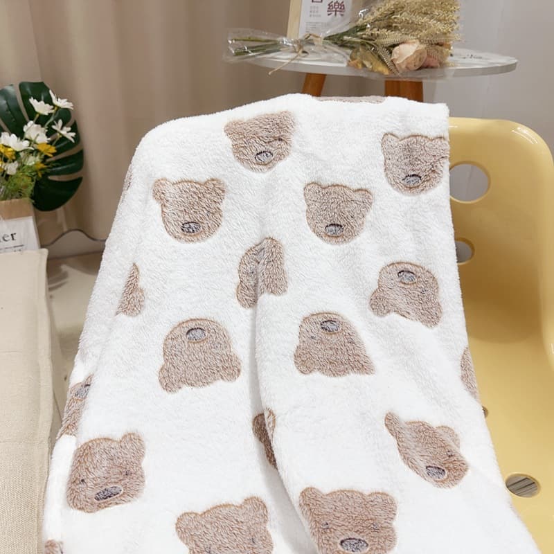 INS cute cartoon blanket flannel throw blanket student dormitory blanket living room sofa nap air conditioning blanket airplane blanket 10