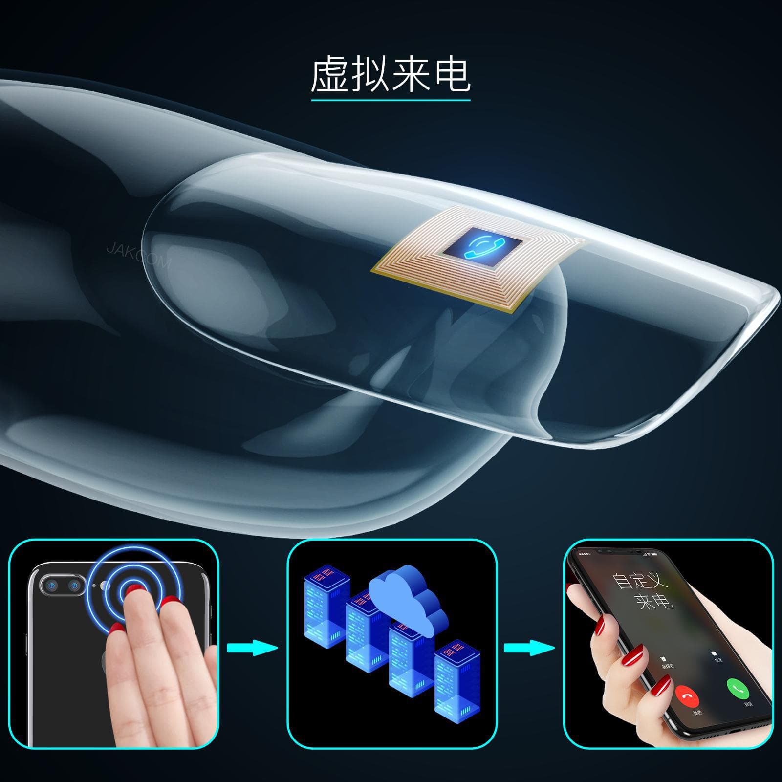 N3 smart nail polish bracelet suitable for fitness watch with Bluetooth headset X3KEEP charger technology new product 4