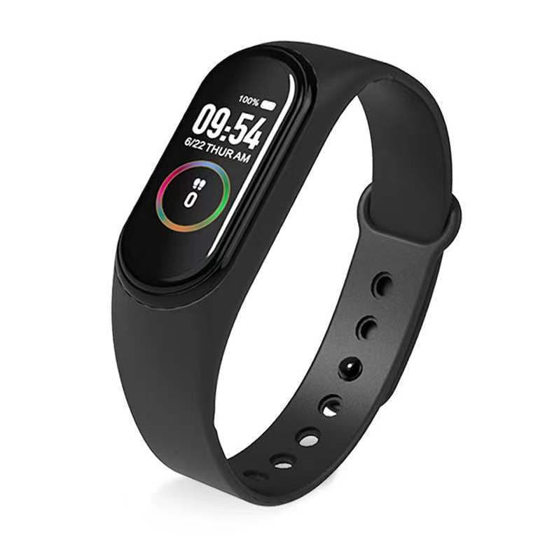 M4 Smart Bracelet Cross-Border Sports Meter Smart Pedometer Bracelet Blood Pressure Heart Rate Stand Charger/Line Charger Factory Direct Sales 3