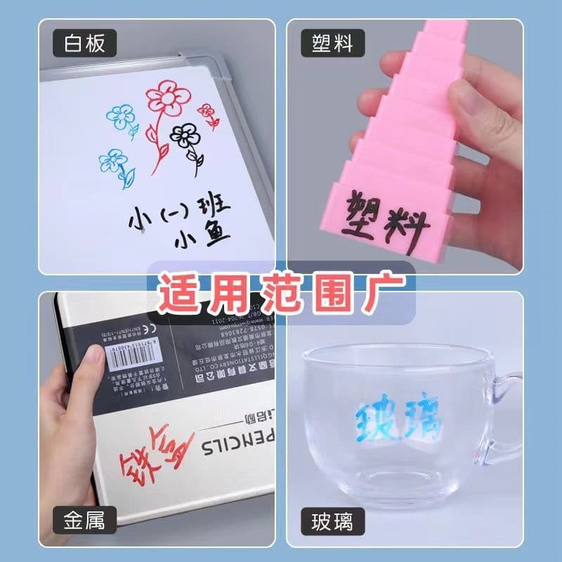 Aowa whiteboard pen is erasable, easy to write, easy to erase and refillable with ink marker pen for office teaching drawing writing pen factory wholesale 5