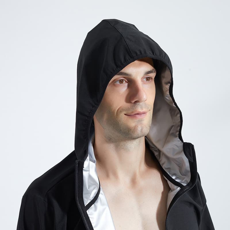 Sweat suit men's jacket sports running fitness clothing outdoor training sweat yoga suit zipper cardigan suit dropshipping 4