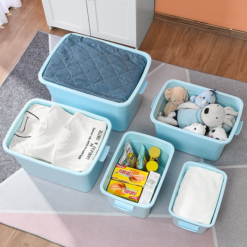 Thickened clothing storage box children's toy storage plastic box wardrobe clothes storage storage box storage box 5
