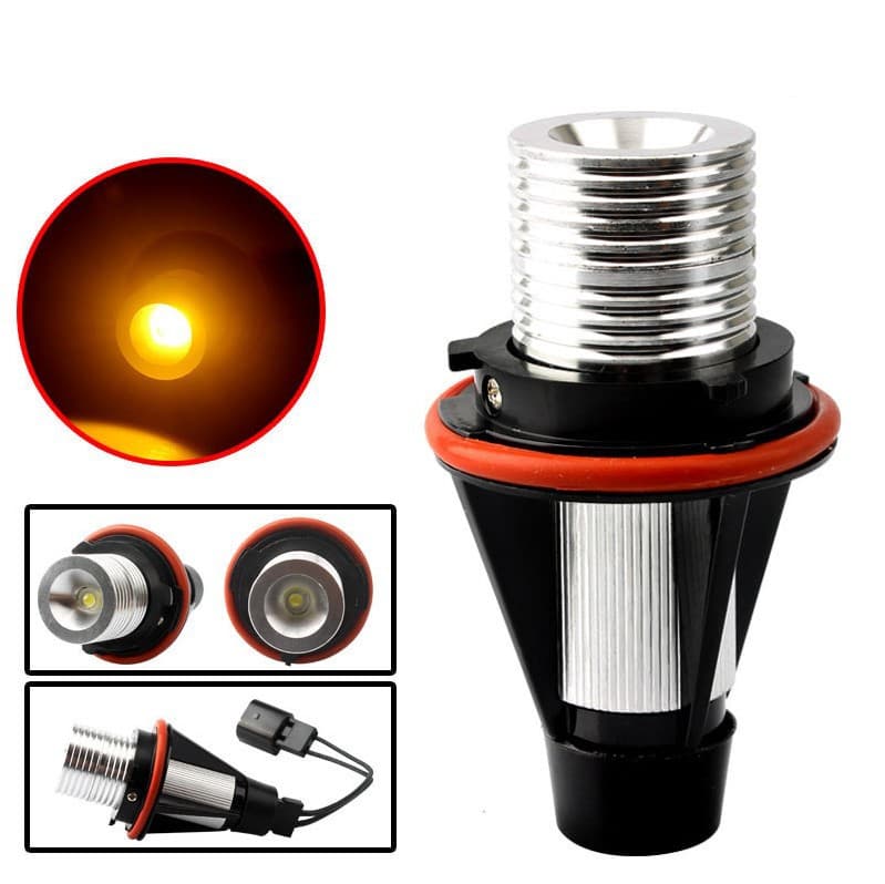 Suitable for BMW Angel Eye 5W E39 E60 Angel Eye fog lamp BMW LED headlight DRL with decoding 3