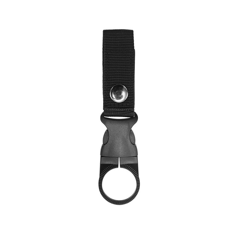 Outdoor tactical nylon beverage bottle water bottle hanging buckle webbing hanging carabiner portable water bottle hook mineral water clip buckle 6