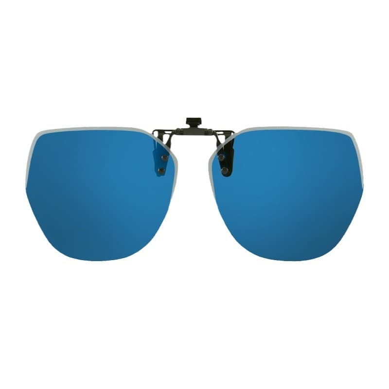 2025 New Flip-Up Sunglasses Polarized Clips Frameless Polygon Men’s and Women’s Sunglasses Clips Wholesale 1020 6