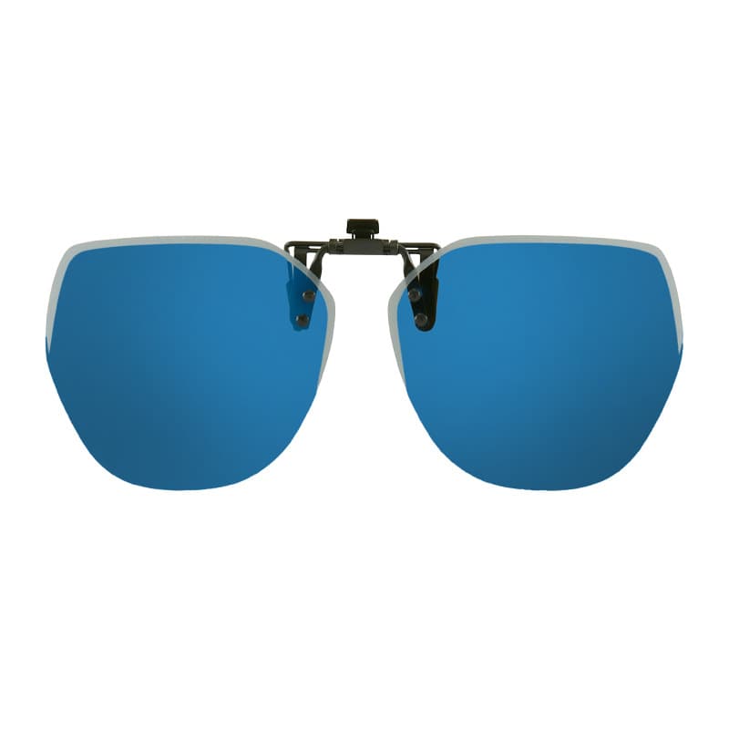 2025 New Flip-Up Sunglasses Polarized Clips Frameless Polygon Men’s and Women’s Sunglasses Clips Wholesale 1020 8
